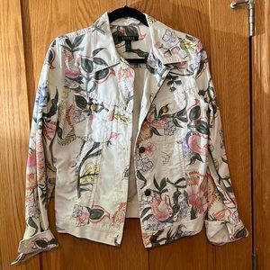 Lauren Ralph Lauren canvas botanical print jacket